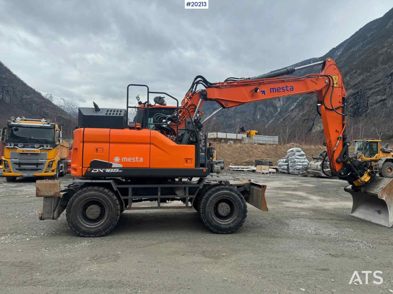 Doosan DX165W-5 - Ελαστιχοφόρος φορτωτής: φωτογραφία 3 Doosan DX165W-5 - Ελαστιχοφόρος φορτωτής: φωτογραφία 3