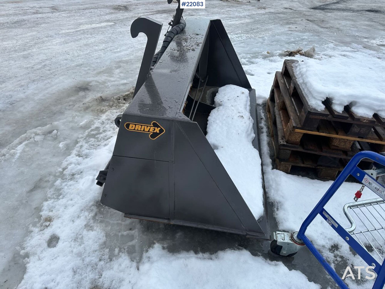 Drivex SS1200-Trima snøskuffe - Κουβας: φωτογραφία 4 Drivex SS1200-Trima snøskuffe - Κουβας: φωτογραφία 4