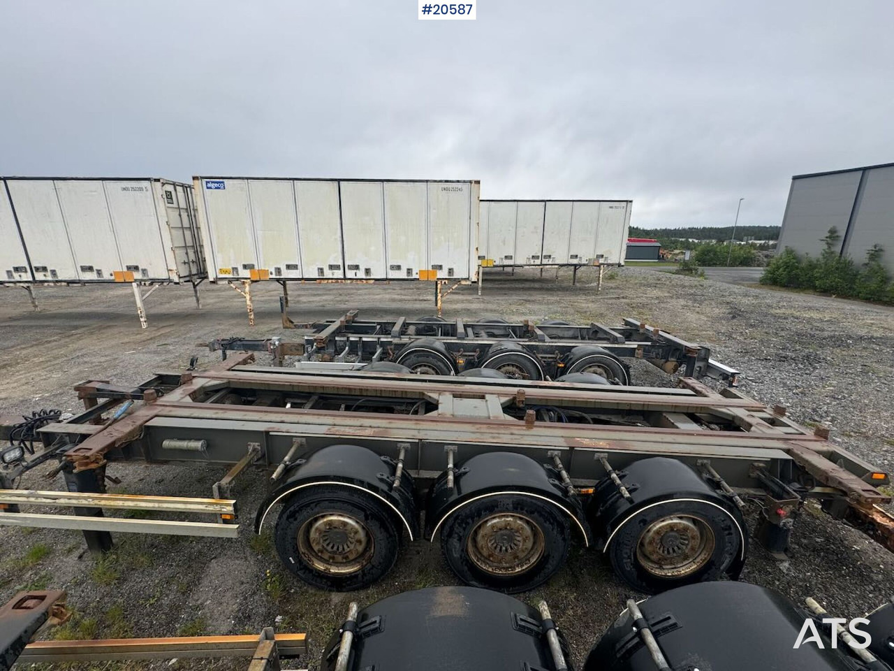 F.A.G 2015 F.A.G Containerkjerre – med tipp - Ρυμούλκα μεταφοράς εμπορευματοκιβωτίων/ Κινητό αμάξωμα: φωτογραφία 2 F.A.G 2015 F.A.G Containerkjerre – med tipp - Ρυμούλκα μεταφοράς εμπορευματοκιβωτίων/ Κινητό αμάξωμα: φωτογραφία 2