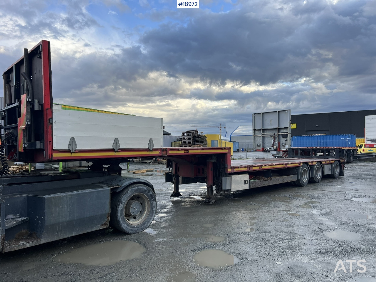 HRD 3 akslet jumbosemi - Επικαθήμενο με χαμηλό δάπεδο: φωτογραφία 3 HRD 3 akslet jumbosemi - Επικαθήμενο με χαμηλό δάπεδο: φωτογραφία 3