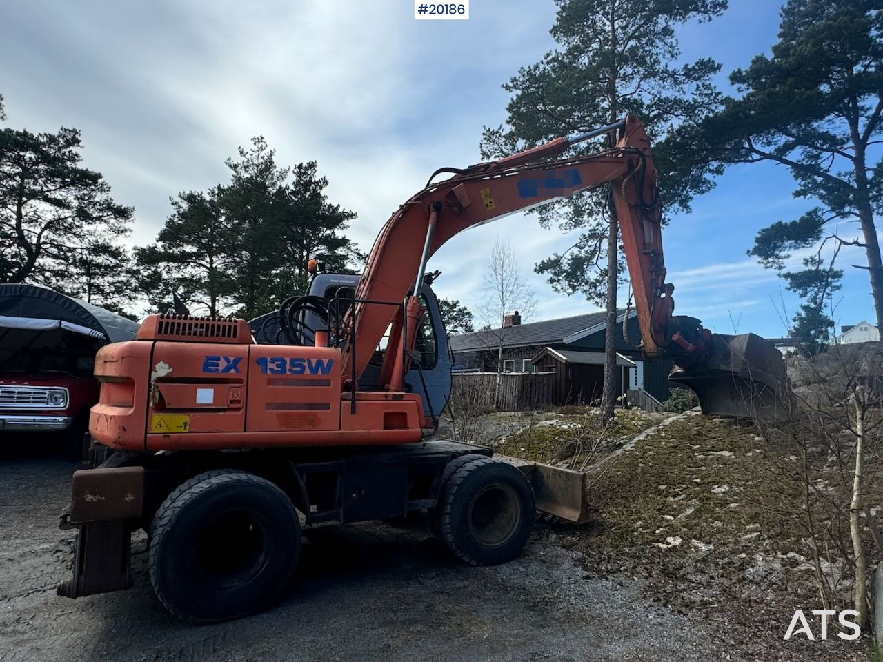 Hitachi EX135W - Εκσκαφέας: φωτογραφία 2 Hitachi EX135W - Εκσκαφέας: φωτογραφία 2