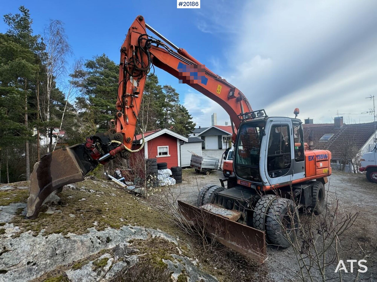 Hitachi EX135W - Εκσκαφέας: φωτογραφία 1 Hitachi EX135W - Εκσκαφέας: φωτογραφία 1