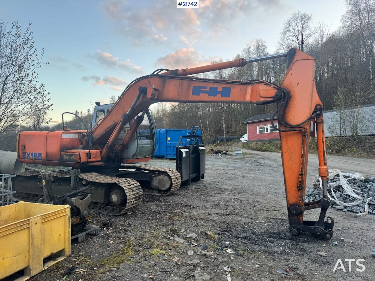 Hitachi EX165 beltegraver m/ 2 skuffer - Ερπυστριοφόρος εκσκαφέας: φωτογραφία 2 Hitachi EX165 beltegraver m/ 2 skuffer - Ερπυστριοφόρος εκσκαφέας: φωτογραφία 2