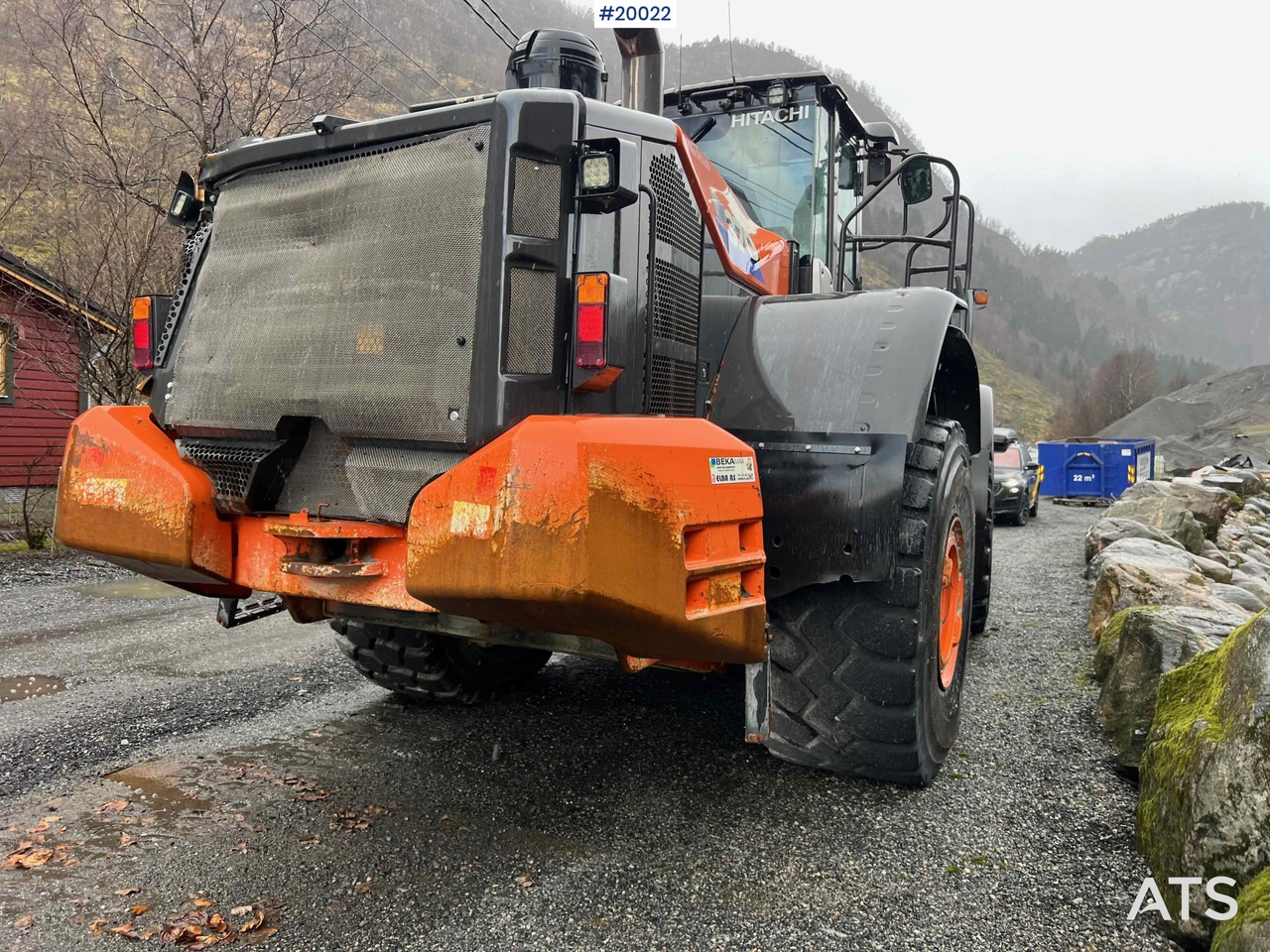 Ελαστιχοφόρος φορτωτής Hitachi zw370-6: φωτογραφία 18