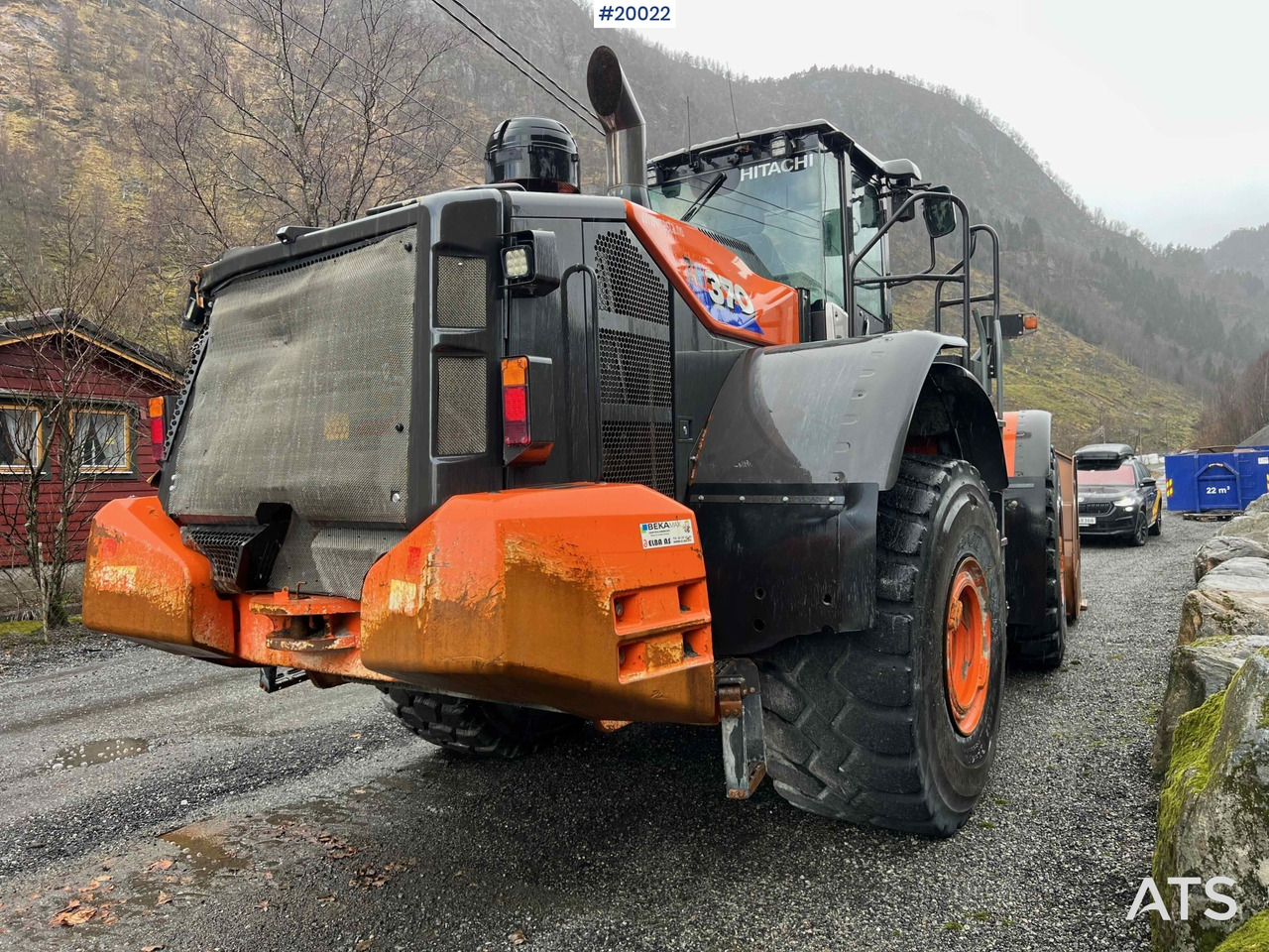 Ελαστιχοφόρος φορτωτής Hitachi zw370-6: φωτογραφία 19