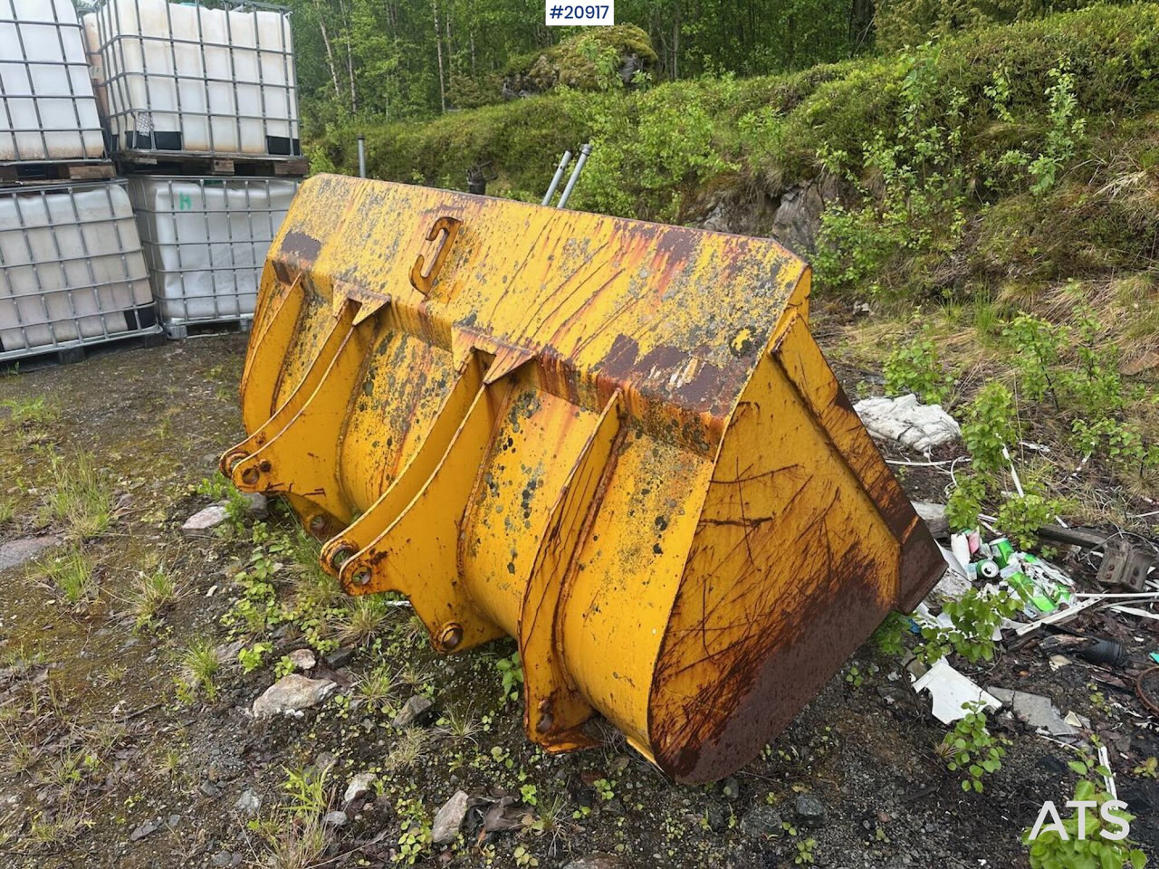 Hjullasterskuffe Har stått på en Hanomag 44C - Κουβάς για φορτωτή για Κατασκευή μηχανήματα: φωτογραφία 4 Hjullasterskuffe Har stått på en Hanomag 44C - Κουβάς για φορτωτή για Κατασκευή μηχανήματα: φωτογραφία 4