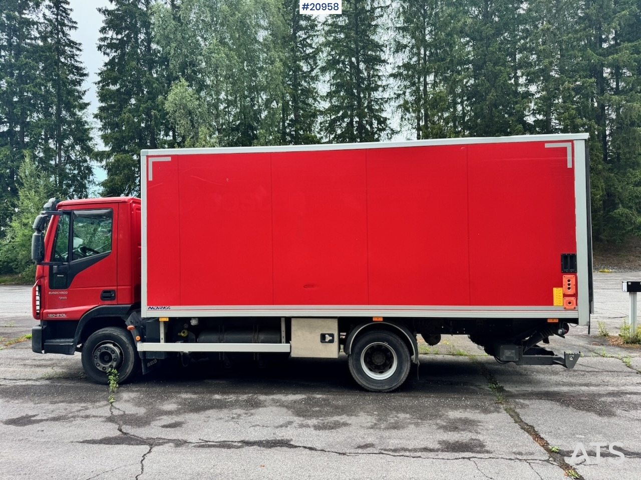 Iveco EuroCargo 120-210L - Φορτηγό κόφα: φωτογραφία 3 Iveco EuroCargo 120-210L - Φορτηγό κόφα: φωτογραφία 3