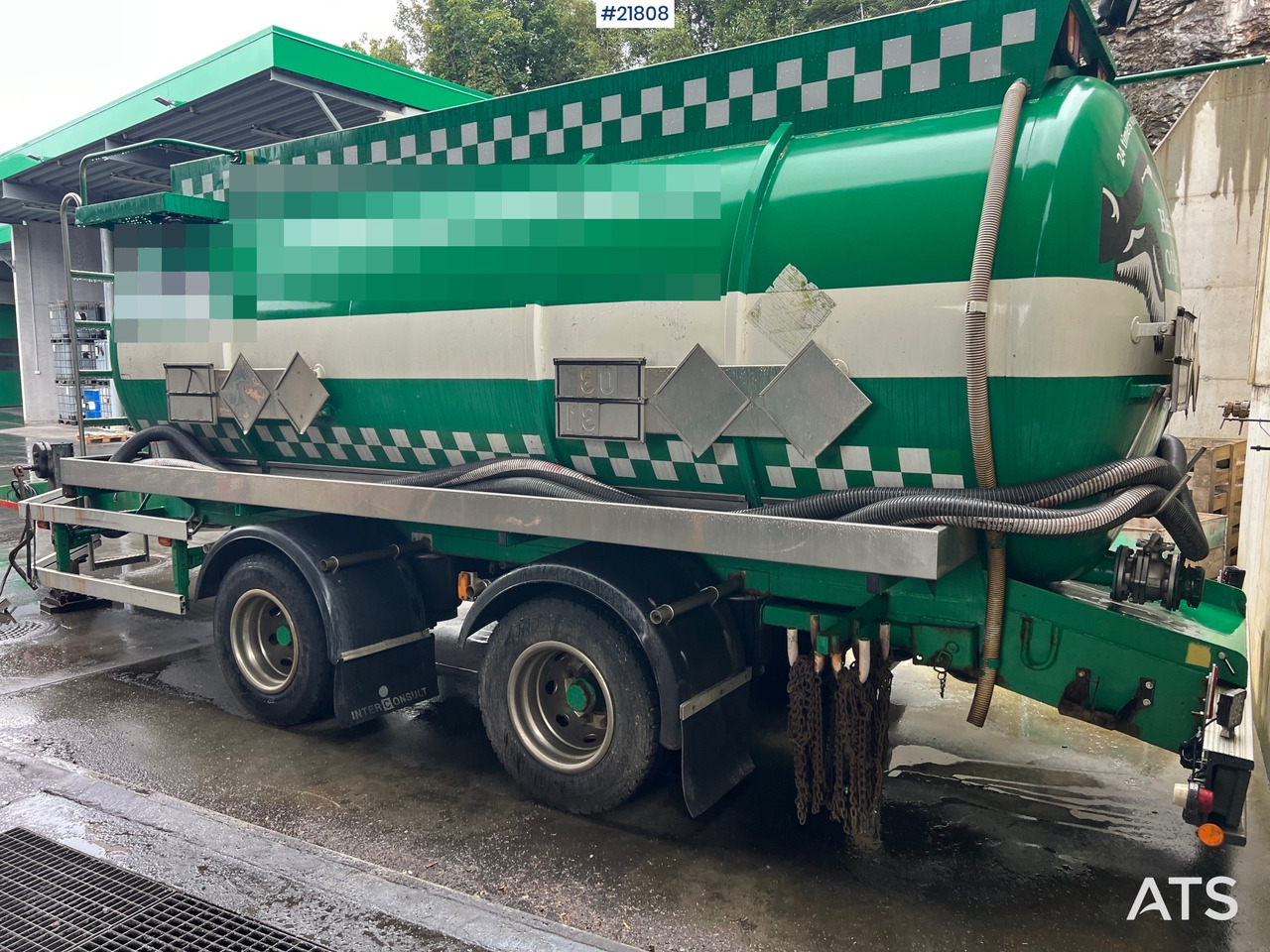 Jyki 2002 jyki ts2-15cr 2 akslet tankhenger rep.objekt - Ρυμούλκα βυτίο: φωτογραφία 2 Jyki 2002 jyki ts2-15cr 2 akslet tankhenger rep.objekt - Ρυμούλκα βυτίο: φωτογραφία 2