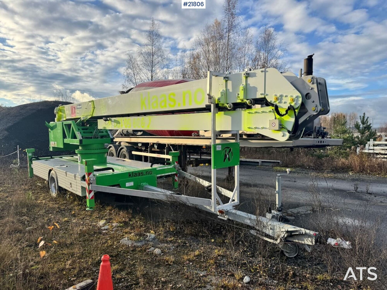 Klaas K21-30 Byggekran. 340 timer! - Αυτοανεγειρόμενος γερανός: φωτογραφία 1 Klaas K21-30 Byggekran. 340 timer! - Αυτοανεγειρόμενος γερανός: φωτογραφία 1