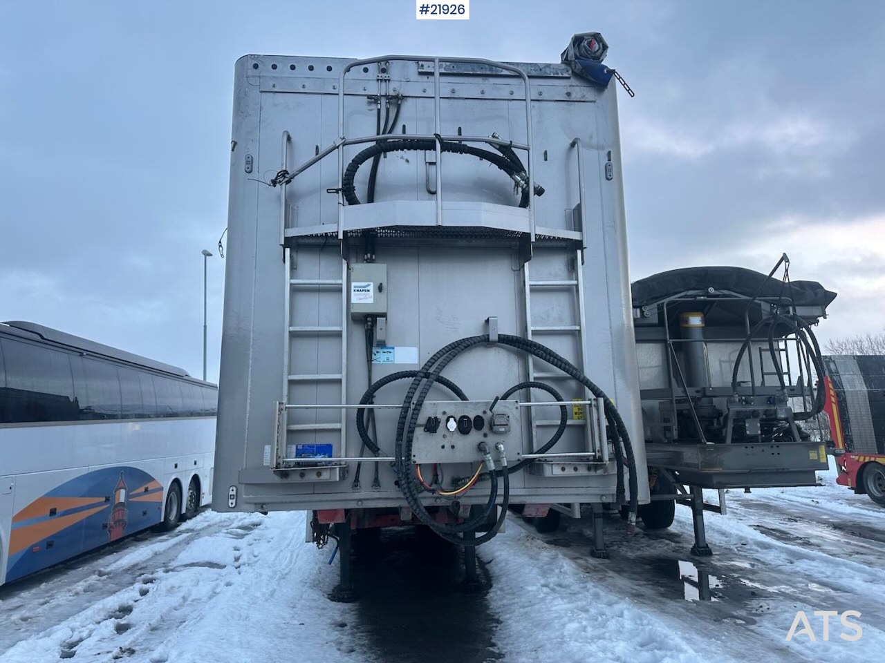 Knapen Kcw Walking floor 33 pallers - Επικαθήμενο μεταφορική βουτσάς: φωτογραφία 2 Knapen Kcw Walking floor 33 pallers - Επικαθήμενο μεταφορική βουτσάς: φωτογραφία 2