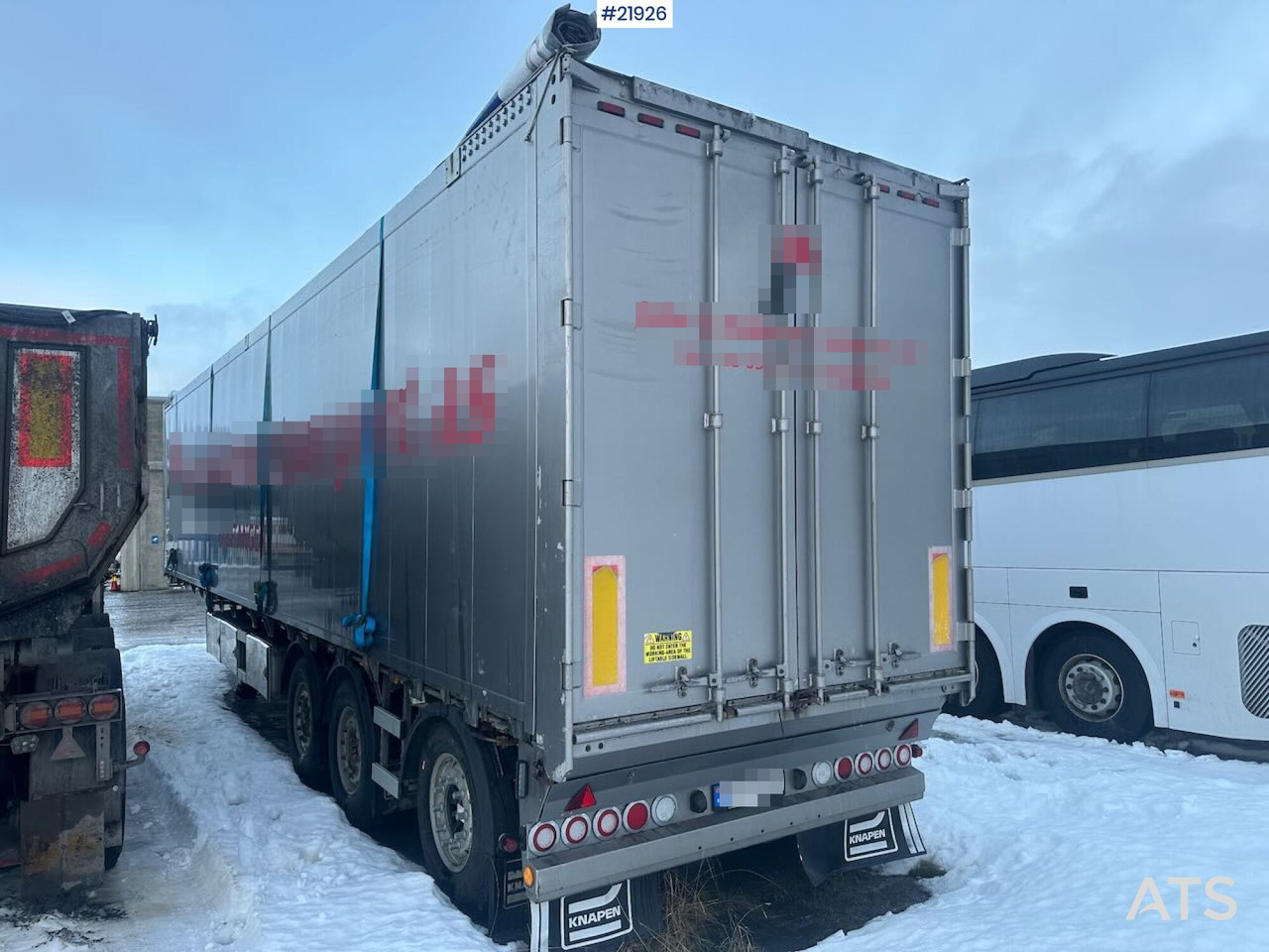 Knapen Kcw Walking floor 33 pallers - Επικαθήμενο μεταφορική βουτσάς: φωτογραφία 4 Knapen Kcw Walking floor 33 pallers - Επικαθήμενο μεταφορική βουτσάς: φωτογραφία 4