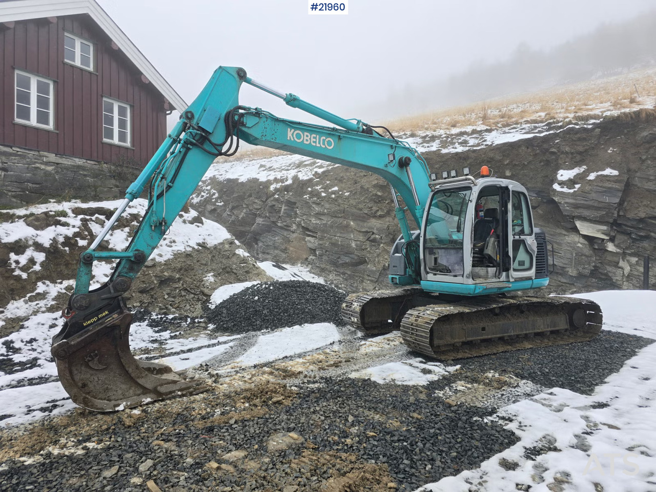Kobelco SK135 SR LC Beltegraver m/ Graveskuffe og hydraulisk pusseskuffe - Ερπυστριοφόρος εκσκαφέας: φωτογραφία 1 Kobelco SK135 SR LC Beltegraver m/ Graveskuffe og hydraulisk pusseskuffe - Ερπυστριοφόρος εκσκαφέας: φωτογραφία 1