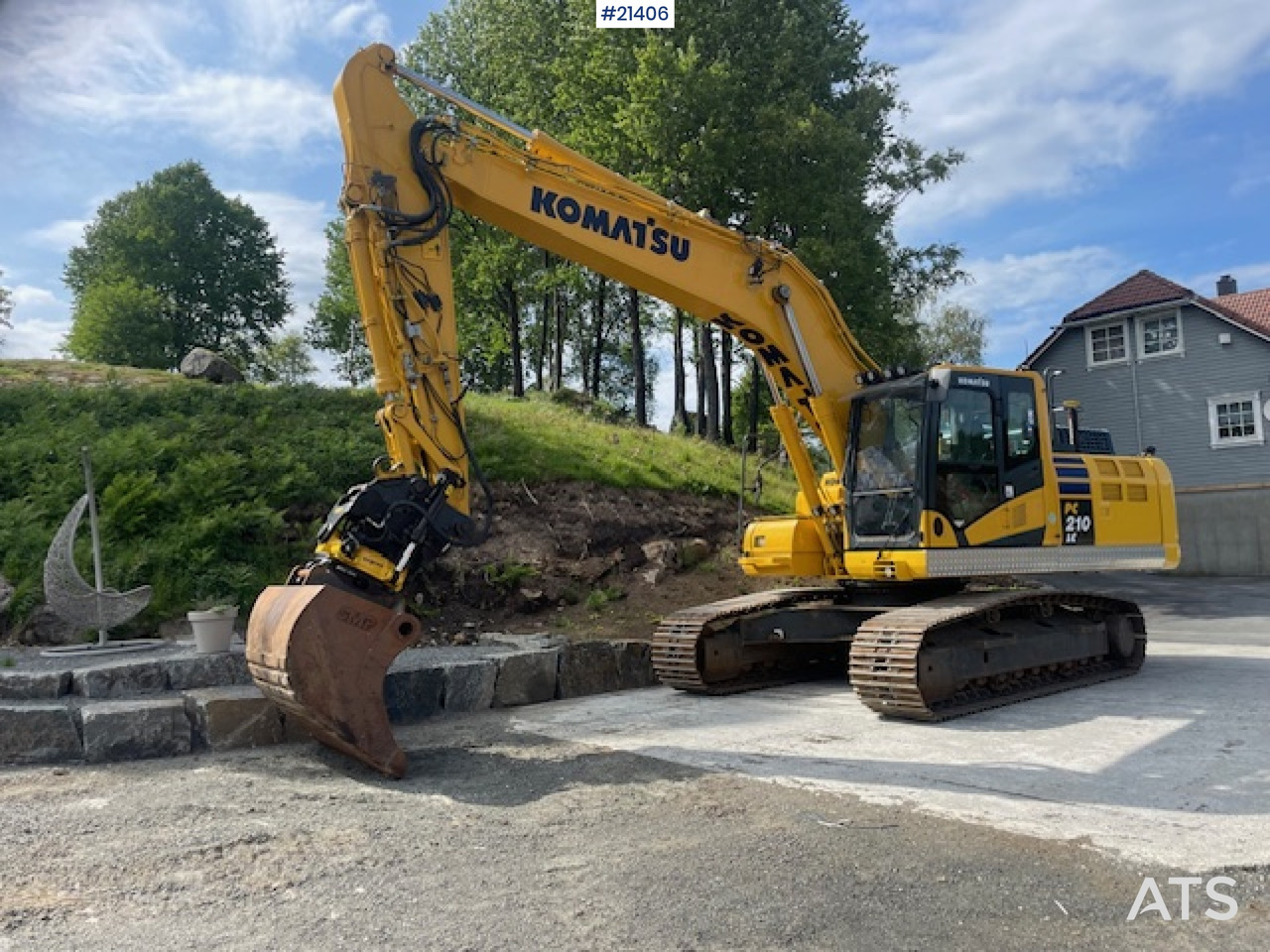 Komatsu PC210LC-11 m/Graveskuffe, pusseskuffe, rototilt og Leica gps - Ερπυστριοφόρος εκσκαφέας: φωτογραφία 3 Komatsu PC210LC-11 m/Graveskuffe, pusseskuffe, rototilt og Leica gps - Ερπυστριοφόρος εκσκαφέας: φωτογραφία 3