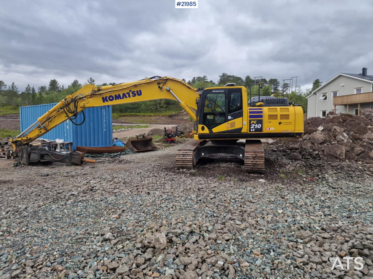 Komatsu PC210LC - Ερπυστριοφόρος εκσκαφέας: φωτογραφία 1 Komatsu PC210LC - Ερπυστριοφόρος εκσκαφέας: φωτογραφία 1