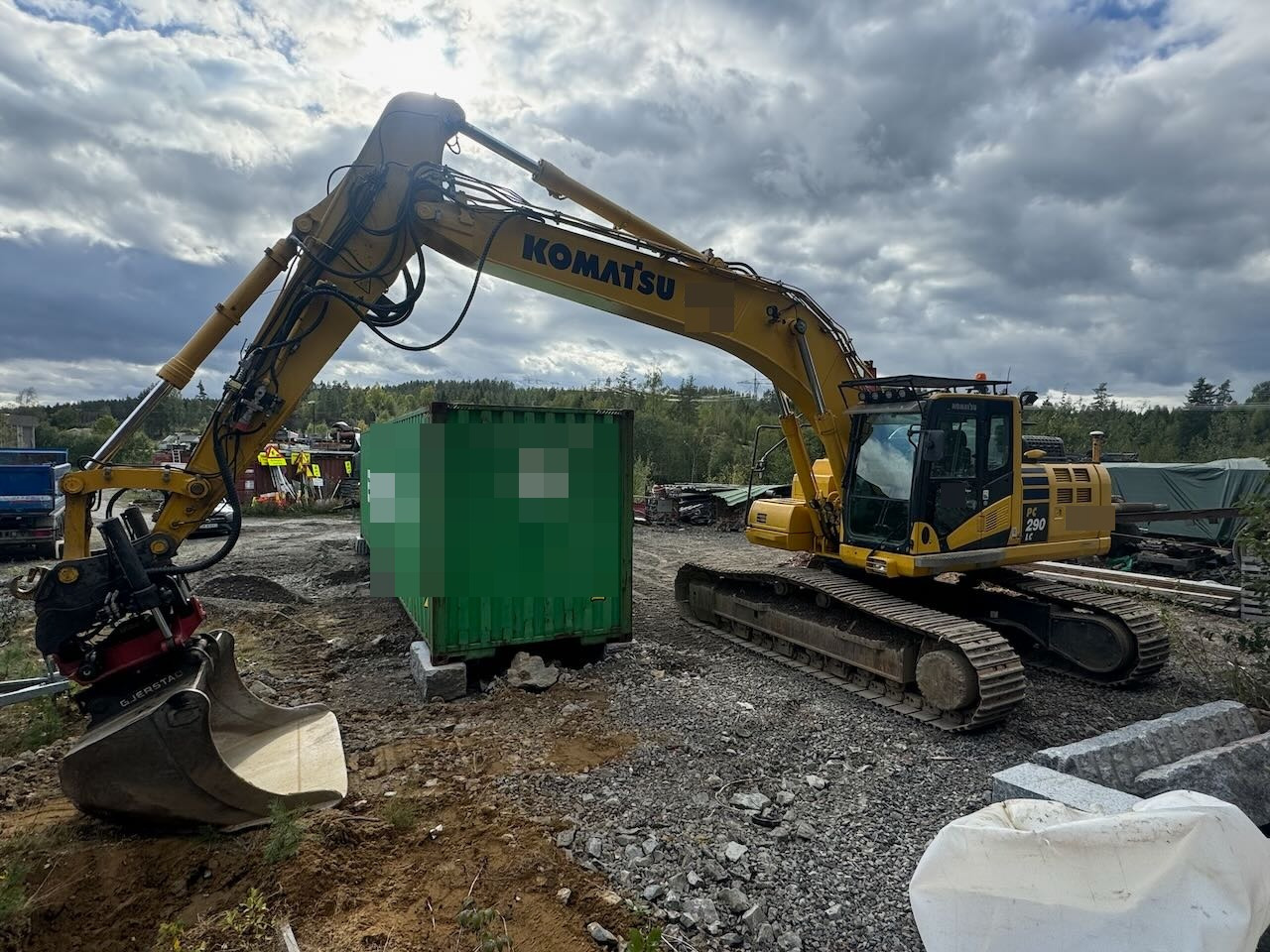 Komatsu PC290LC-11 Beltegraver m/ tilt og 2 skuffer - Ερπυστριοφόρος εκσκαφέας: φωτογραφία 1 Komatsu PC290LC-11 Beltegraver m/ tilt og 2 skuffer - Ερπυστριοφόρος εκσκαφέας: φωτογραφία 1