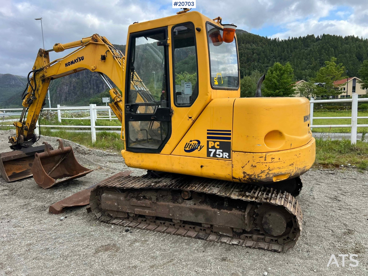 Komatsu PC75 - Εκσκαφέας: φωτογραφία 4 Komatsu PC75 - Εκσκαφέας: φωτογραφία 4