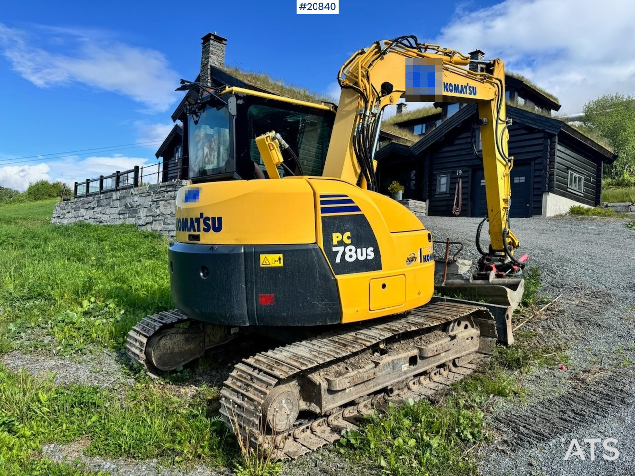 Komatsu PC78US-8 - Ερπυστριοφόρος εκσκαφέας: φωτογραφία 3 Komatsu PC78US-8 - Ερπυστριοφόρος εκσκαφέας: φωτογραφία 3