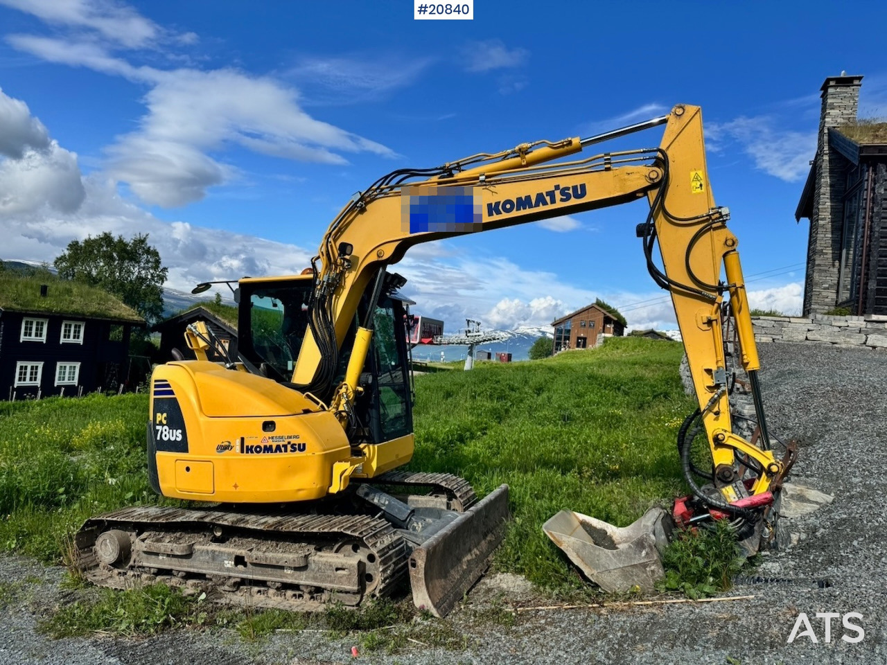 Komatsu PC78US-8 - Ερπυστριοφόρος εκσκαφέας: φωτογραφία 2 Komatsu PC78US-8 - Ερπυστριοφόρος εκσκαφέας: φωτογραφία 2