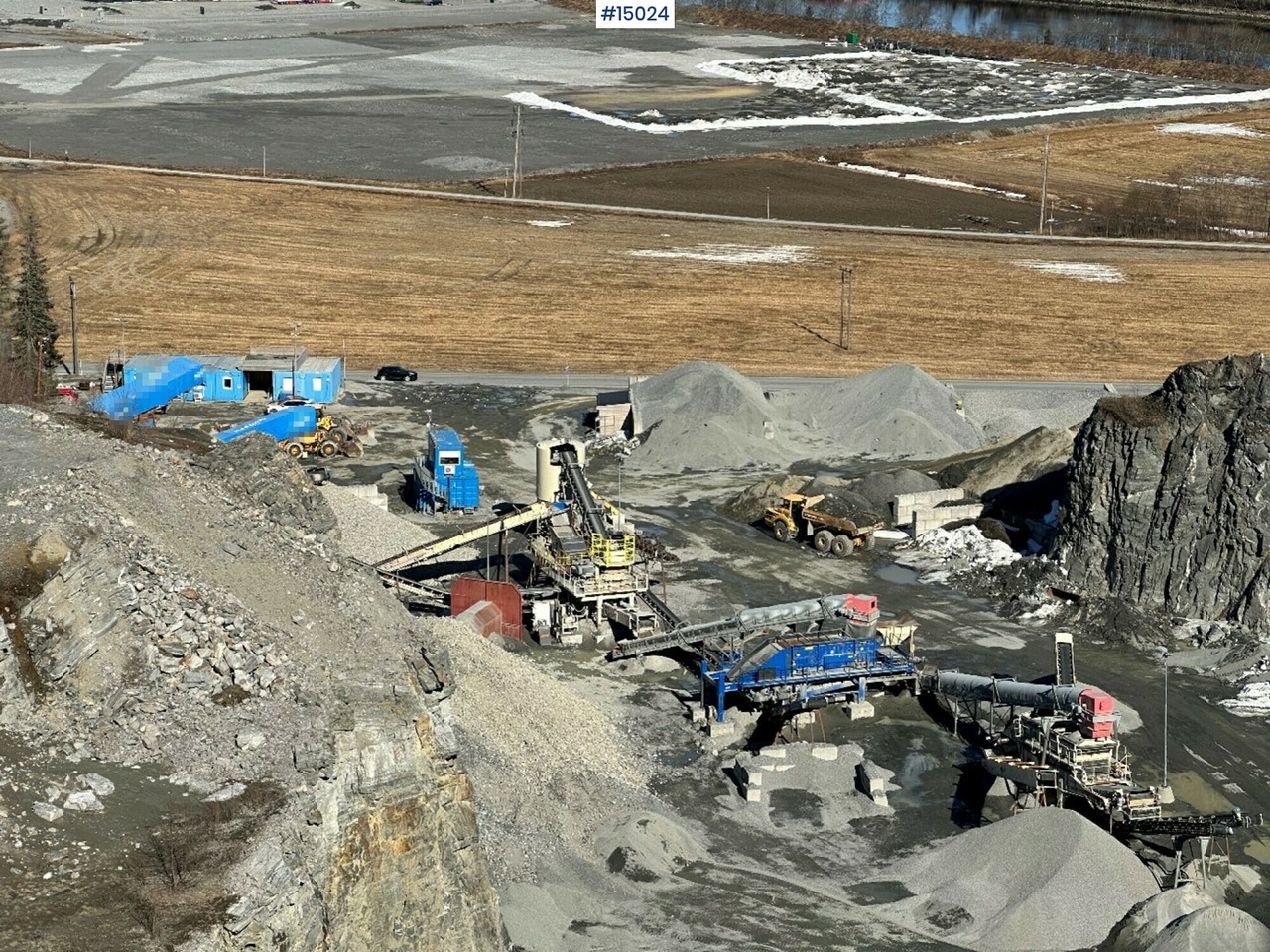 Komplett knuseverk m/ matestasjon, sikteverk og kjeftknuse - Μηχάνημα Θραύσης: φωτογραφία 1 Komplett knuseverk m/ matestasjon, sikteverk og kjeftknuse - Μηχάνημα Θραύσης: φωτογραφία 1