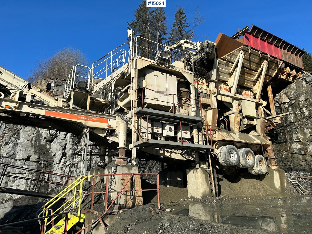 Komplett knuseverk m/ matestasjon, sikteverk og kjeftknuse - Μηχάνημα Θραύσης: φωτογραφία 2 Komplett knuseverk m/ matestasjon, sikteverk og kjeftknuse - Μηχάνημα Θραύσης: φωτογραφία 2