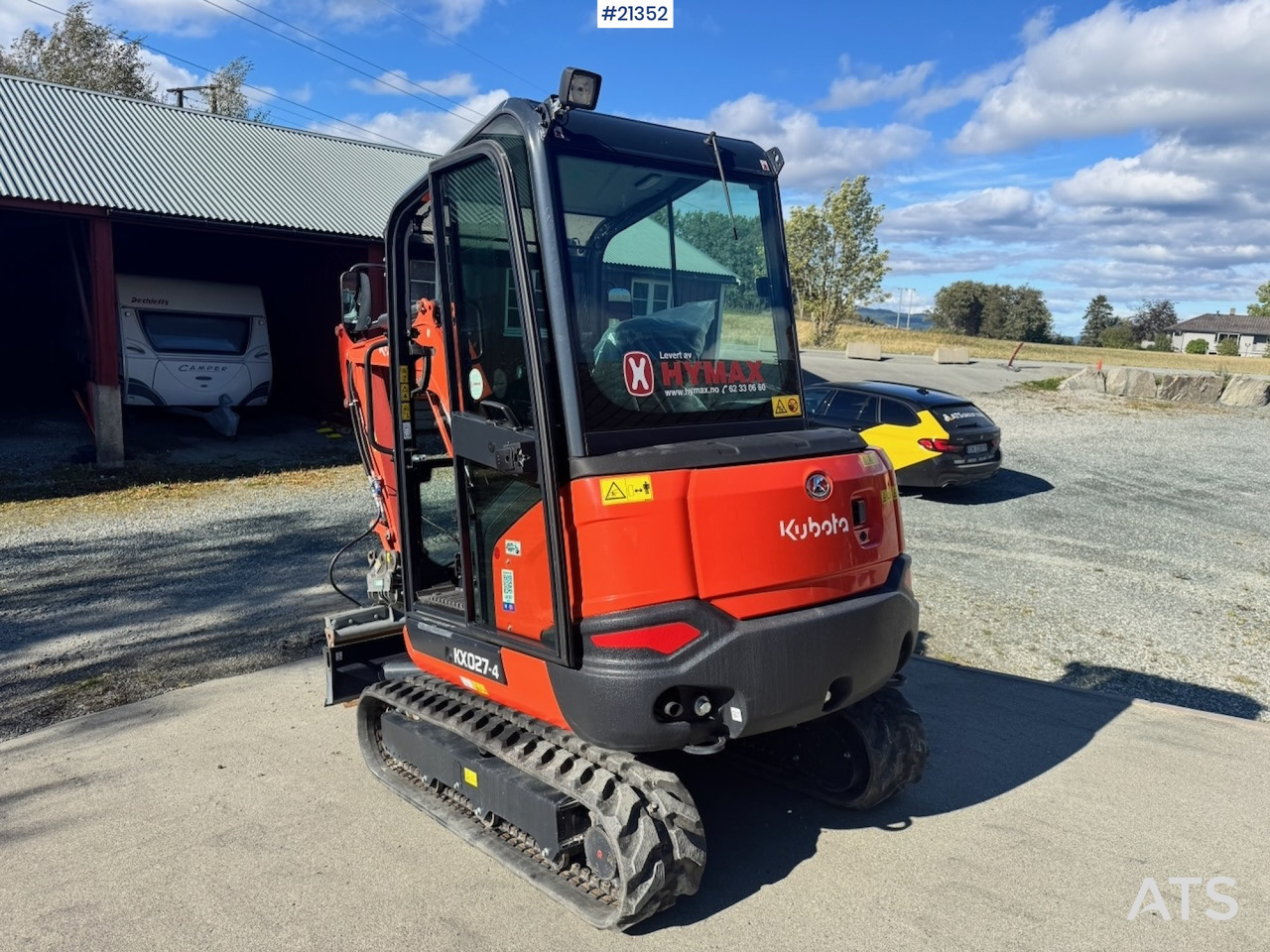 Kubota KX027-4 - Μίνι εκσκαφέας: φωτογραφία 3 Kubota KX027-4 - Μίνι εκσκαφέας: φωτογραφία 3