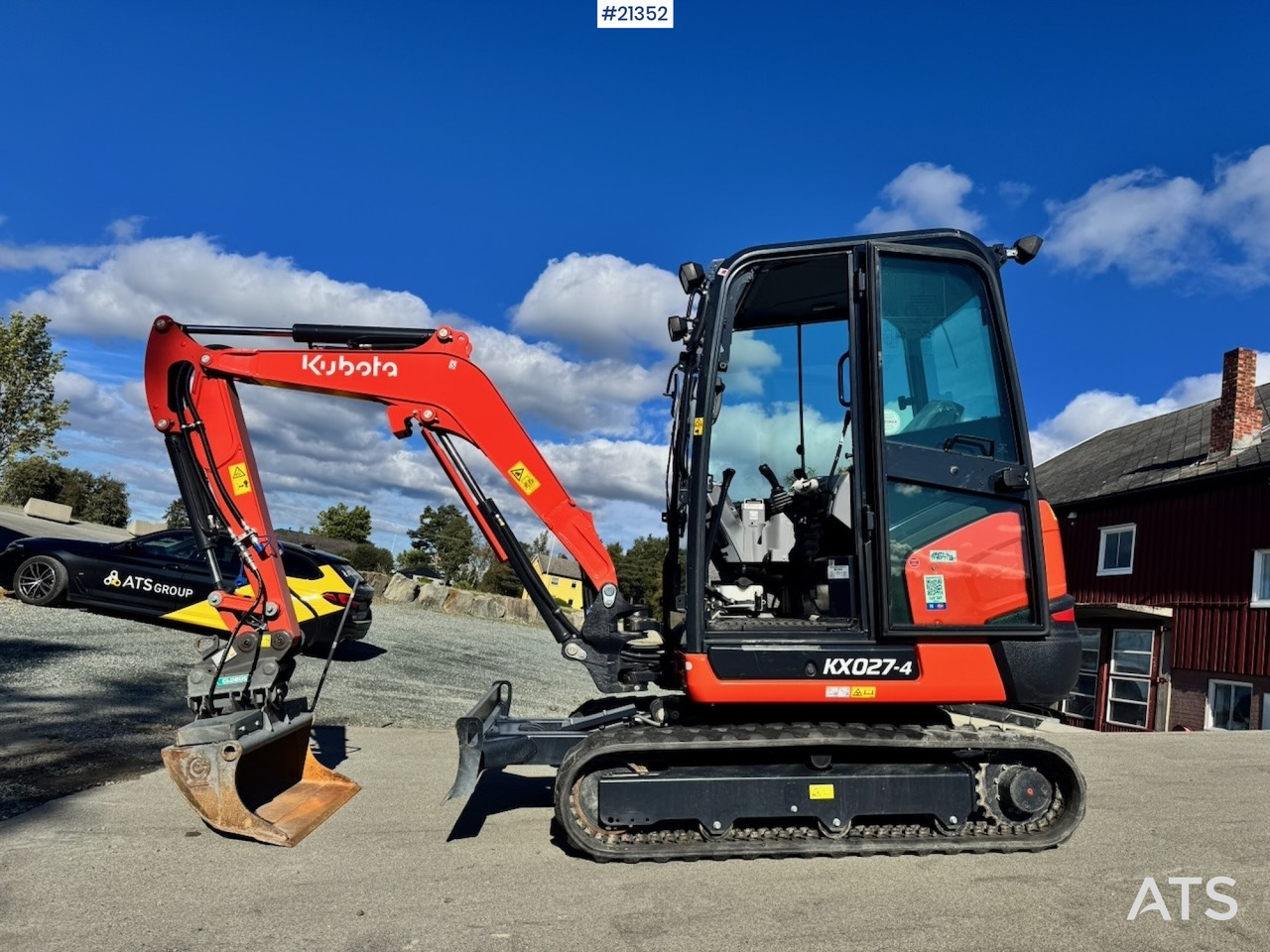 Kubota KX027-4 - Μίνι εκσκαφέας: φωτογραφία 1 Kubota KX027-4 - Μίνι εκσκαφέας: φωτογραφία 1