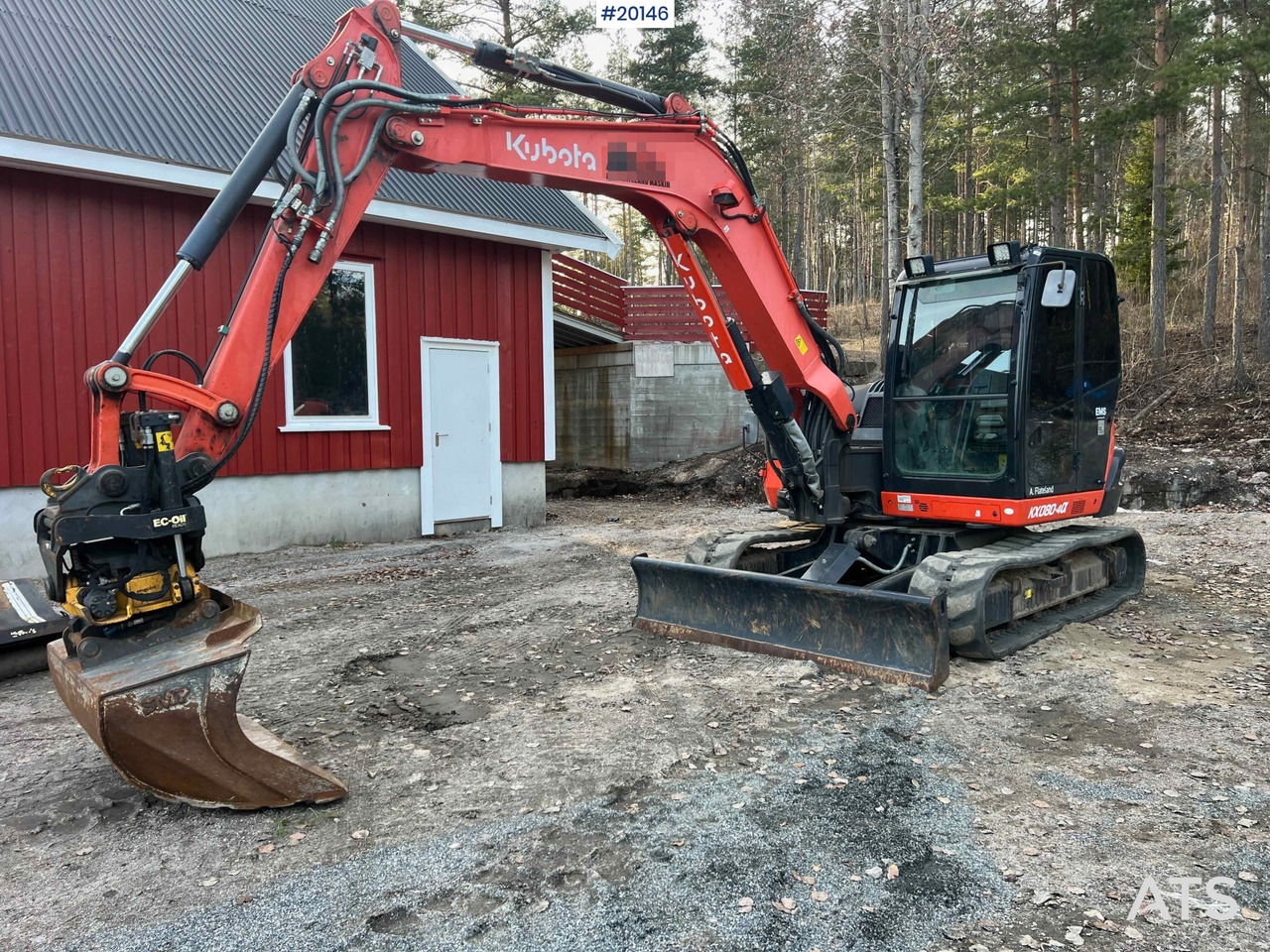 Kubota KX080-4 - Εκσκαφέας: φωτογραφία 1 Kubota KX080-4 - Εκσκαφέας: φωτογραφία 1