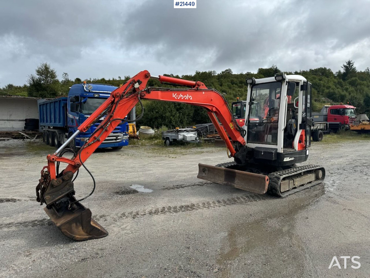Kubota U35-3 - Μίνι εκσκαφέας: φωτογραφία 1 Kubota U35-3 - Μίνι εκσκαφέας: φωτογραφία 1