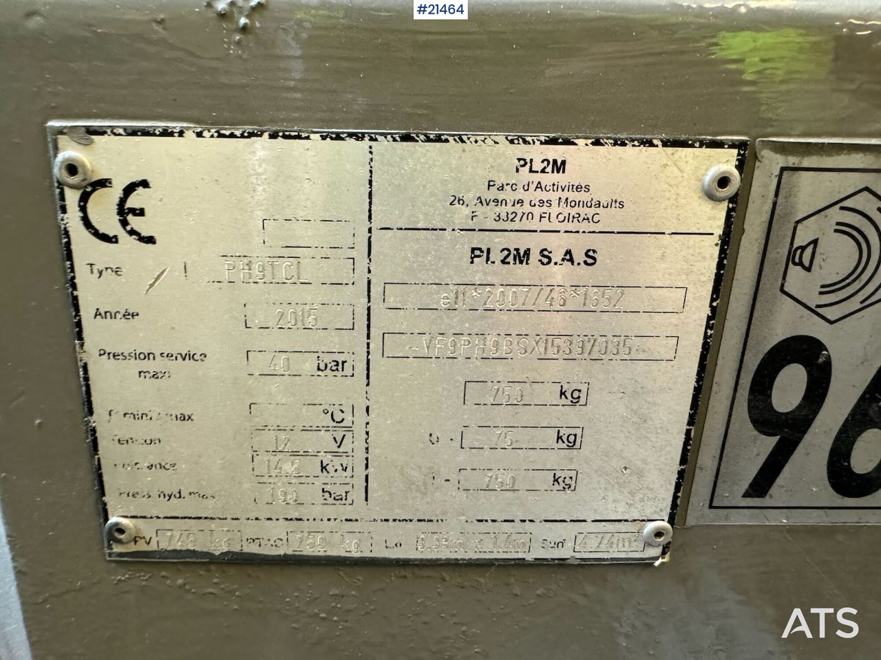 Lancy PH9TCL Gysepumpe - Σταθερή αντλία σκυροδέματος: φωτογραφία 4 Lancy PH9TCL Gysepumpe - Σταθερή αντλία σκυροδέματος: φωτογραφία 4