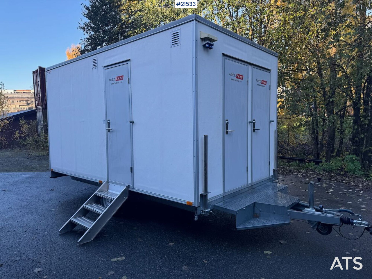 Letthus brakke - Σπίτι εμπορευματοκιβωτία, Τρέιλερ: φωτογραφία 1 Letthus brakke - Σπίτι εμπορευματοκιβωτία, Τρέιλερ: φωτογραφία 1