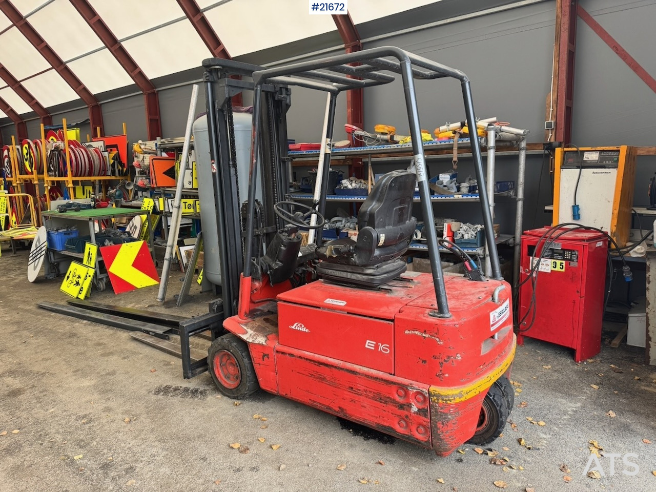 Linde Linde E16 EL Truck m/ forlengere. - Ηλεκτροκίνητο περονοφόρο: φωτογραφία 3 Linde Linde E16 EL Truck m/ forlengere. - Ηλεκτροκίνητο περονοφόρο: φωτογραφία 3