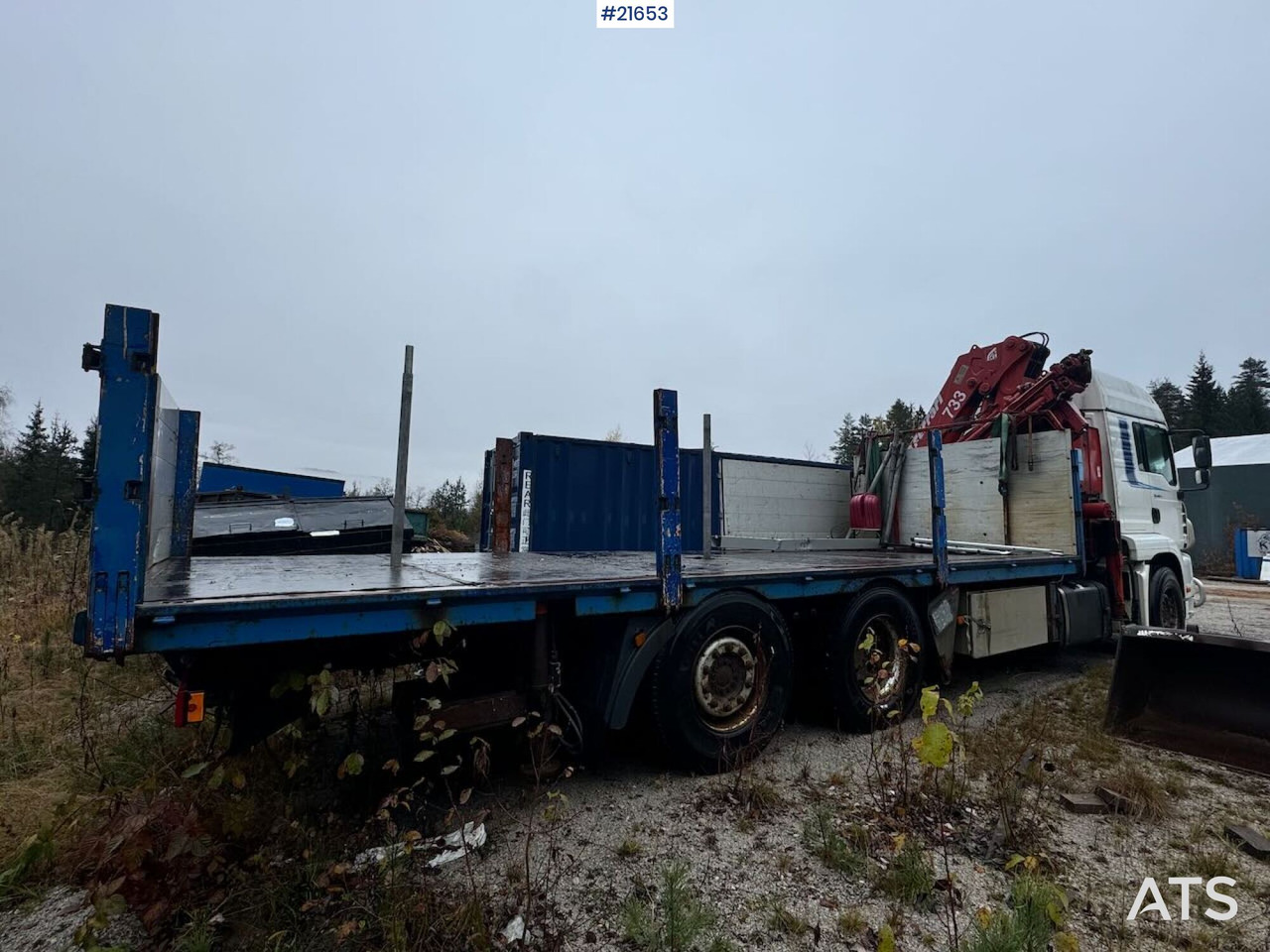 MAN 26.413 - Φορτηγό με γερανό: φωτογραφία 5 MAN 26.413 - Φορτηγό με γερανό: φωτογραφία 5