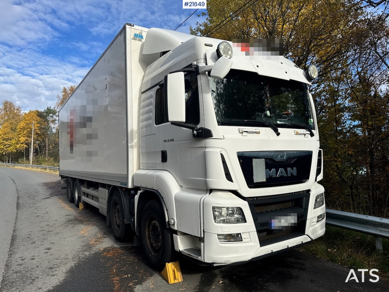 MAN MAN TGS 35.480 8x2 Skapbil m/ Full sideåpning. - Φορτηγό κόφα: φωτογραφία 1 MAN MAN TGS 35.480 8x2 Skapbil m/ Full sideåpning. - Φορτηγό κόφα: φωτογραφία 1