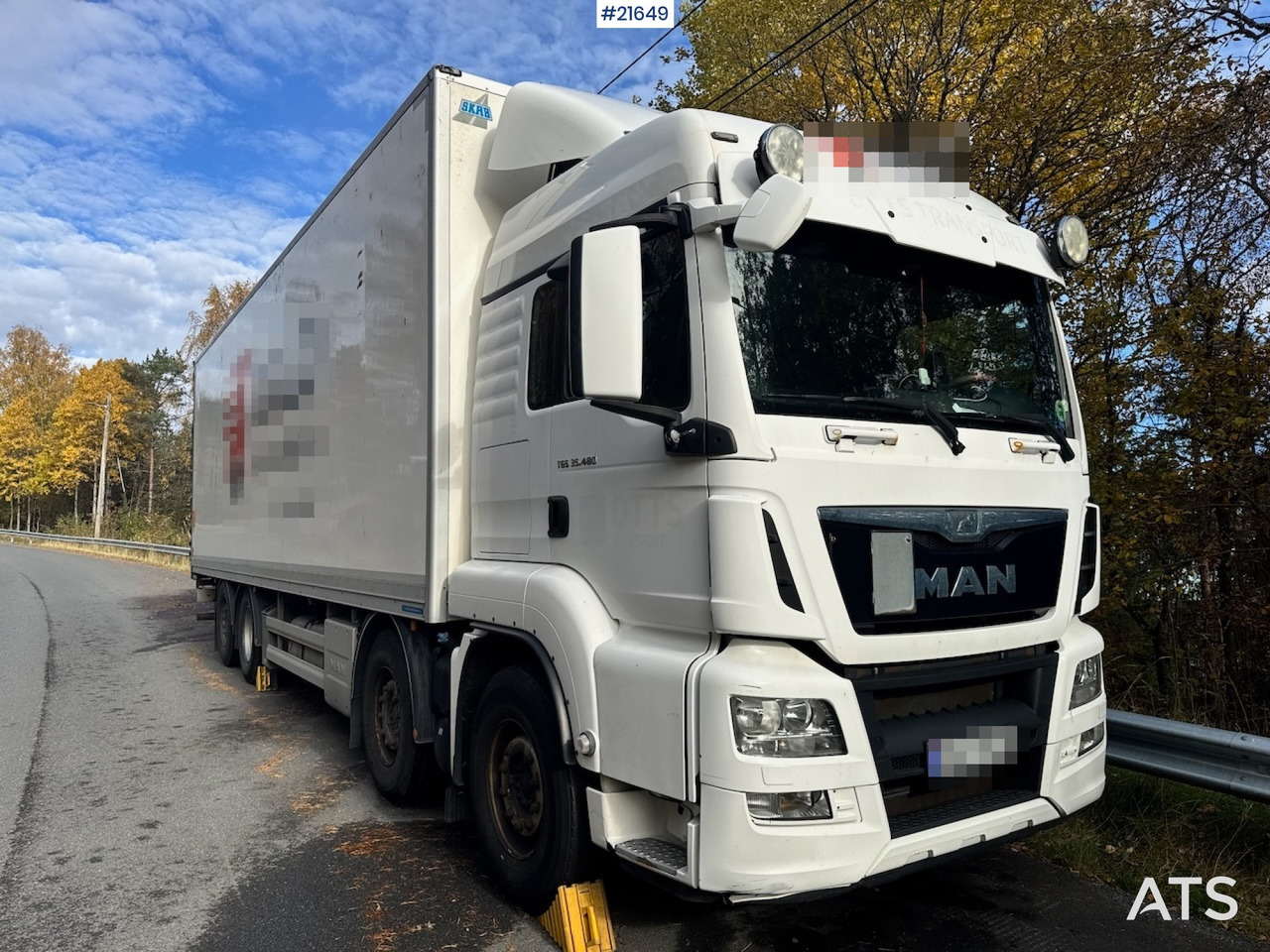 MAN MAN TGS 35.480 8x2 Skapbil m/ Full sideåpning. - Φορτηγό κόφα: φωτογραφία 3 MAN MAN TGS 35.480 8x2 Skapbil m/ Full sideåpning. - Φορτηγό κόφα: φωτογραφία 3