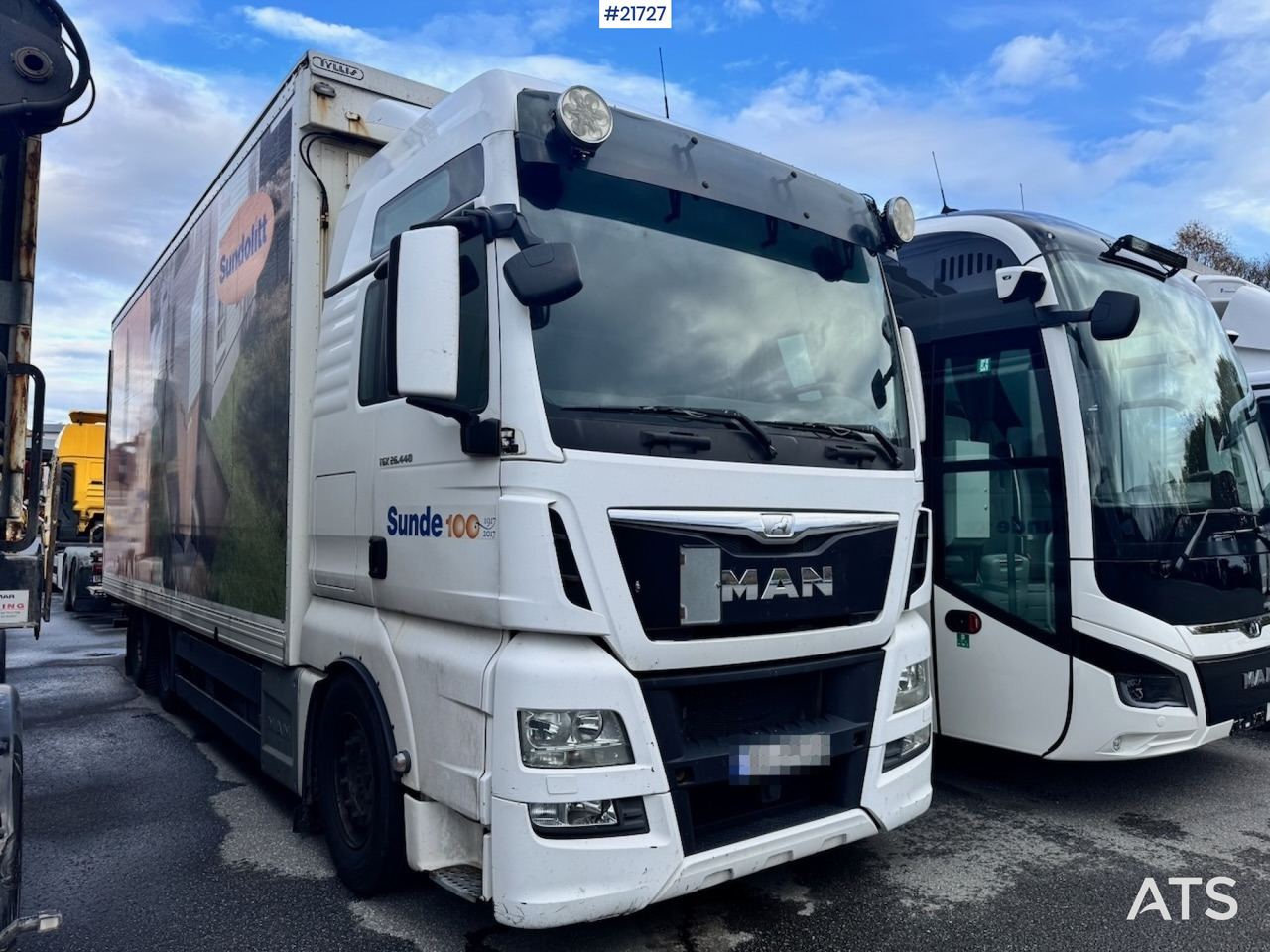 MAN MAN TGX 26.440 Skapbil m/ Full sideåpning. Rep objekt. - Φορτηγό κόφα: φωτογραφία 1 MAN MAN TGX 26.440 Skapbil m/ Full sideåpning. Rep objekt. - Φορτηγό κόφα: φωτογραφία 1