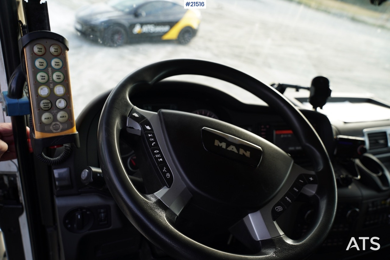 Φορτηγό φόρτωσης γάντζου MAN Man TGX 35.560 8x4 tridem krokbil: φωτογραφία 48