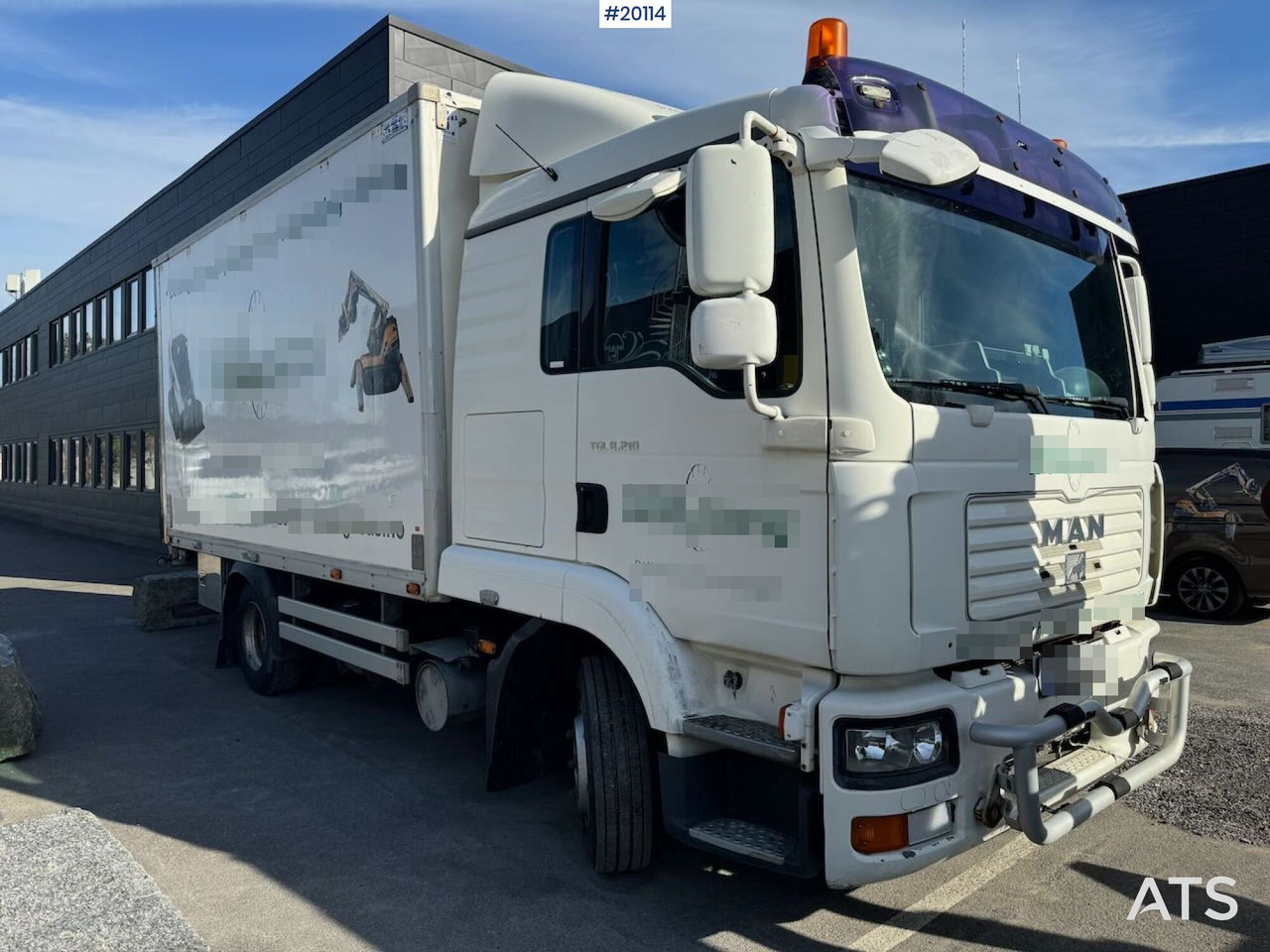 MAN TGL 8.210 - Φορτηγό κόφα: φωτογραφία 2 MAN TGL 8.210 - Φορτηγό κόφα: φωτογραφία 2