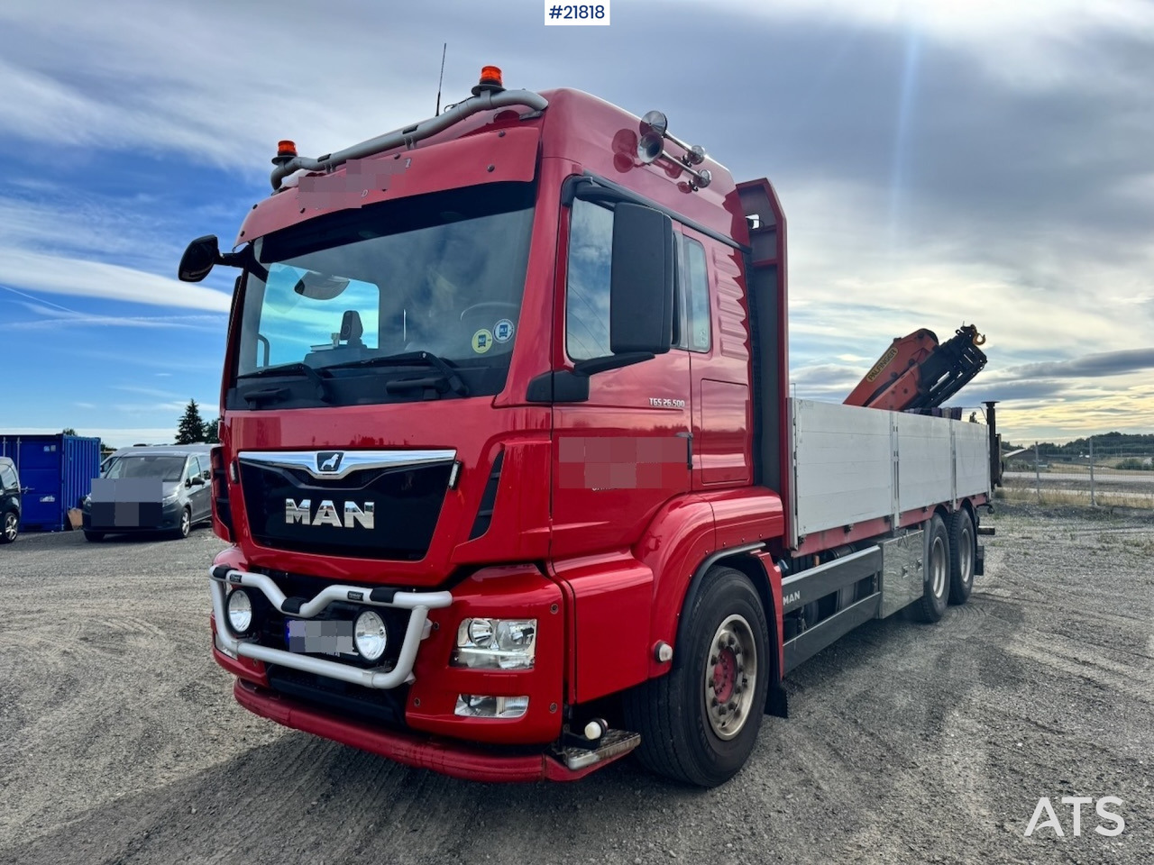 MAN TGS 26.500 6x4 Kranbil m/ 19 t/m Bakmontert kran. SE VIDEO - Φορτηγό με γερανό: φωτογραφία 1 MAN TGS 26.500 6x4 Kranbil m/ 19 t/m Bakmontert kran. SE VIDEO - Φορτηγό με γερανό: φωτογραφία 1