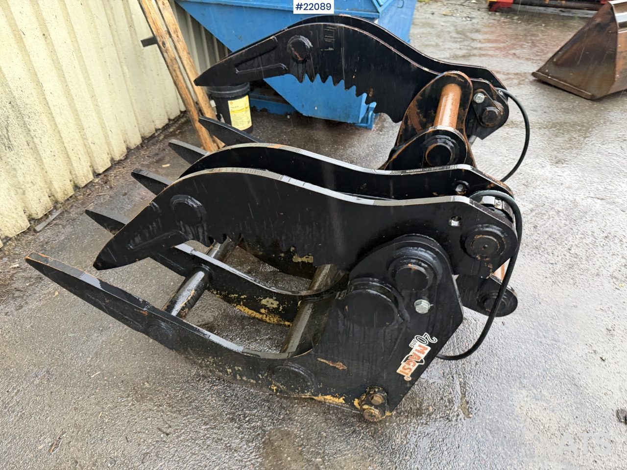 Magsi Rateau wood griper m/s70 feste - Αρπάγη για Δασικά μηχανήματα: φωτογραφία 1 Magsi Rateau wood griper m/s70 feste - Αρπάγη για Δασικά μηχανήματα: φωτογραφία 1