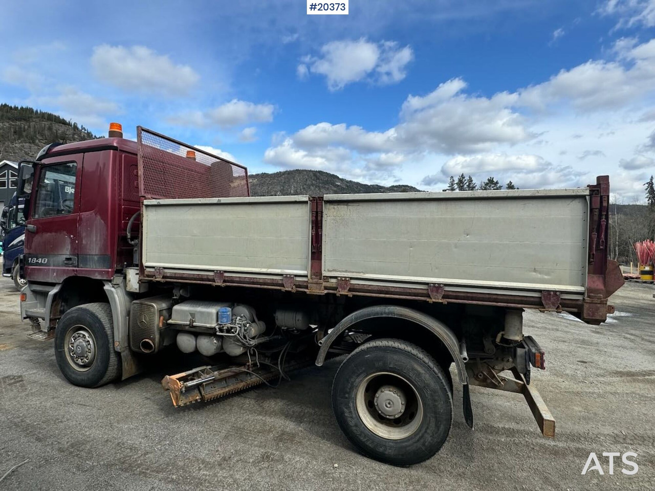 Mercedes Actros 1840 - Φορτηγό ανατρεπόμενο: φωτογραφία 5 Mercedes Actros 1840 - Φορτηγό ανατρεπόμενο: φωτογραφία 5