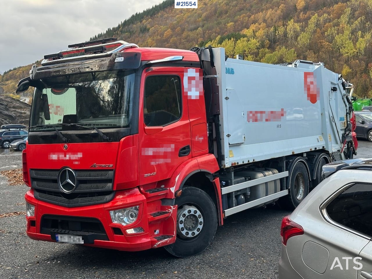 Mercedes Actros 2543 6x2 2 – kammers komprimatorbil m/ 2020 JOAB Anaconda twin påbygg - Απορριμματοφόρο: φωτογραφία 1 Mercedes Actros 2543 6x2 2 – kammers komprimatorbil m/ 2020 JOAB Anaconda twin påbygg - Απορριμματοφόρο: φωτογραφία 1