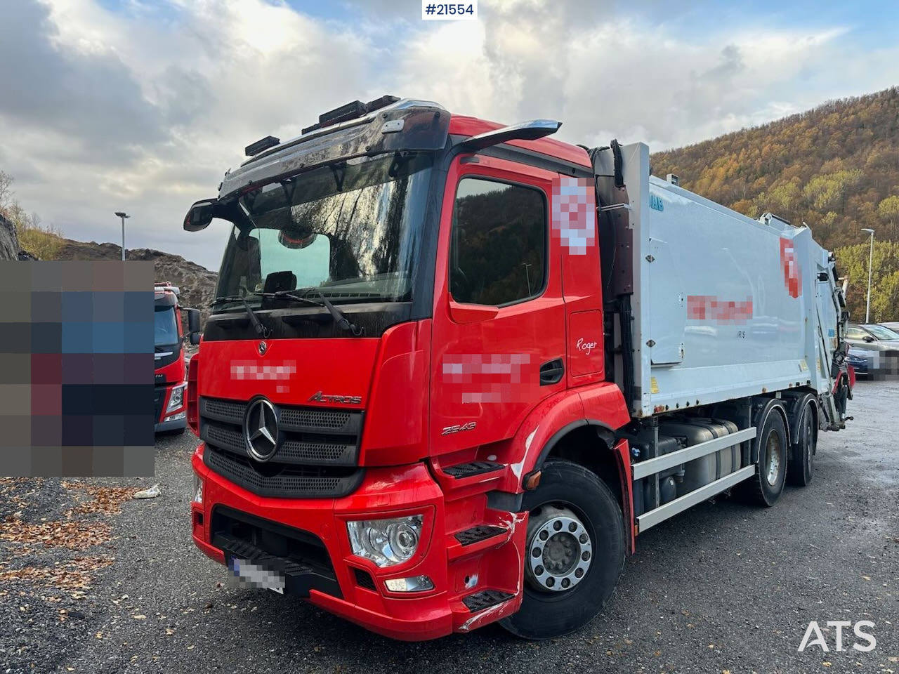Mercedes Actros 2543 6x2 2 – kammers komprimatorbil m/ 2020 JOAB Anaconda twin påbygg - Απορριμματοφόρο: φωτογραφία 4 Mercedes Actros 2543 6x2 2 – kammers komprimatorbil m/ 2020 JOAB Anaconda twin påbygg - Απορριμματοφόρο: φωτογραφία 4