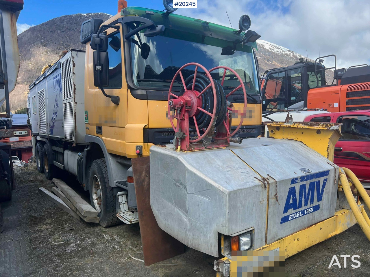 Mercedes Actros 2641 6x4 M/ 2008 AMV 7450 Betong sprøyterigg påbygg - Αντλία σκυροδέματος: φωτογραφία 1 Mercedes Actros 2641 6x4 M/ 2008 AMV 7450 Betong sprøyterigg påbygg - Αντλία σκυροδέματος: φωτογραφία 1