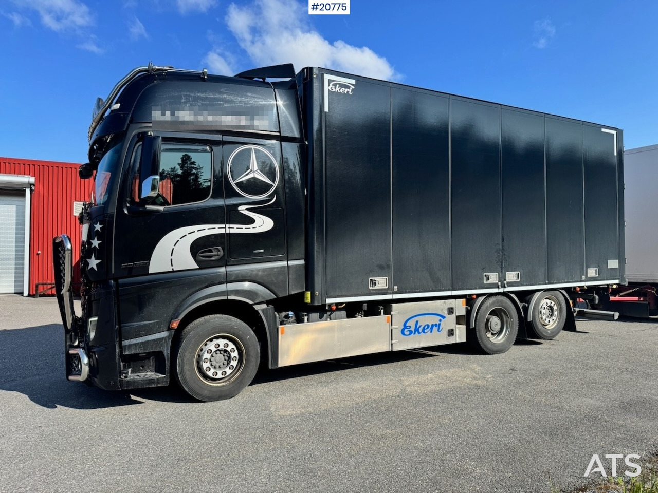 Mercedes Actros - Φορτηγό κόφα: φωτογραφία 3 Mercedes Actros - Φορτηγό κόφα: φωτογραφία 3