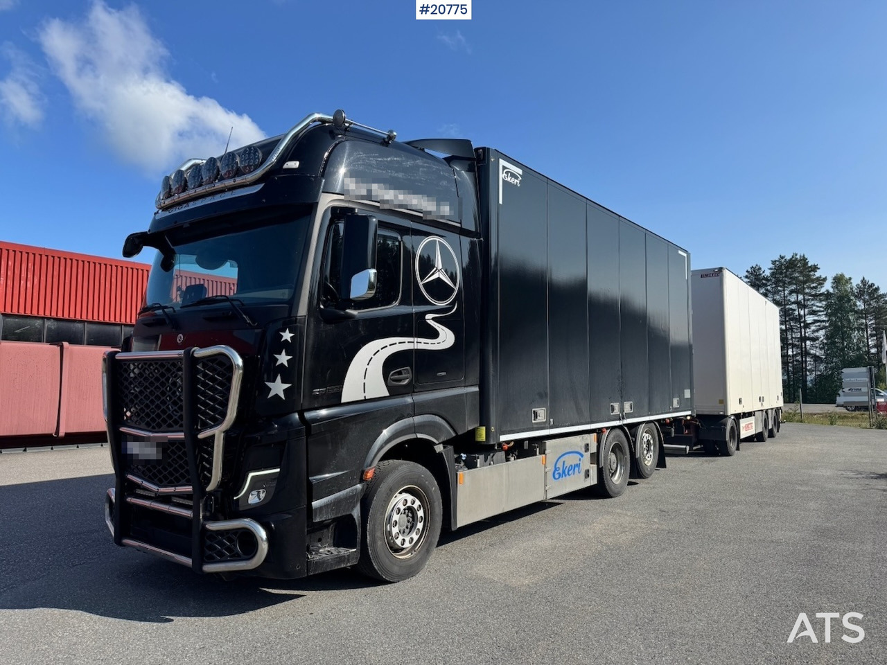Mercedes Actros - Φορτηγό κόφα: φωτογραφία 1 Mercedes Actros - Φορτηγό κόφα: φωτογραφία 1