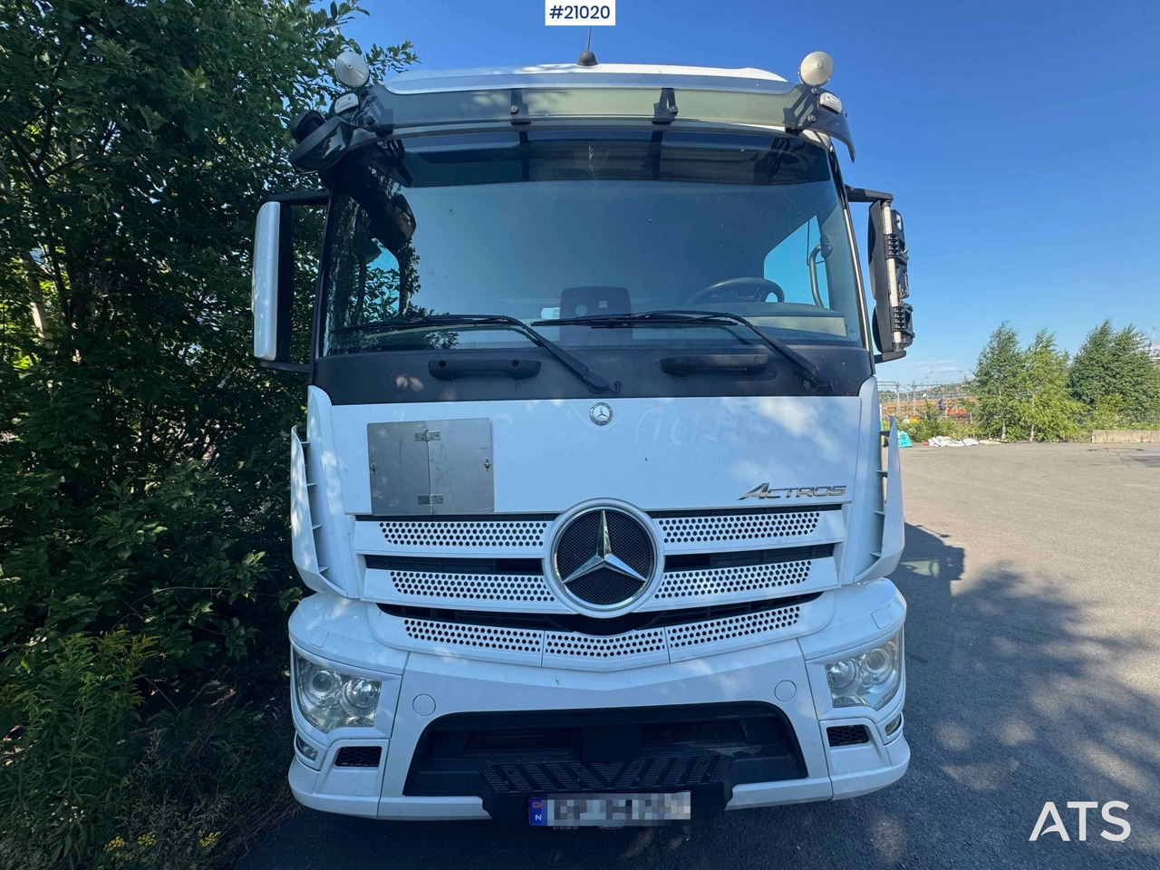 Mercedes Actros - Φορτηγό κόφα: φωτογραφία 5 Mercedes Actros - Φορτηγό κόφα: φωτογραφία 5