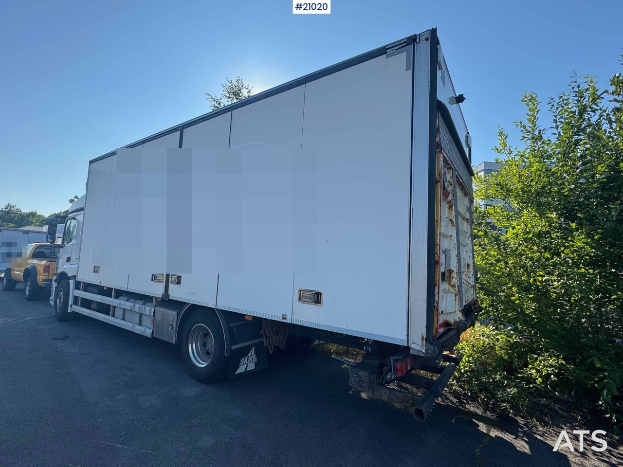 Mercedes Actros - Φορτηγό κόφα: φωτογραφία 4 Mercedes Actros - Φορτηγό κόφα: φωτογραφία 4