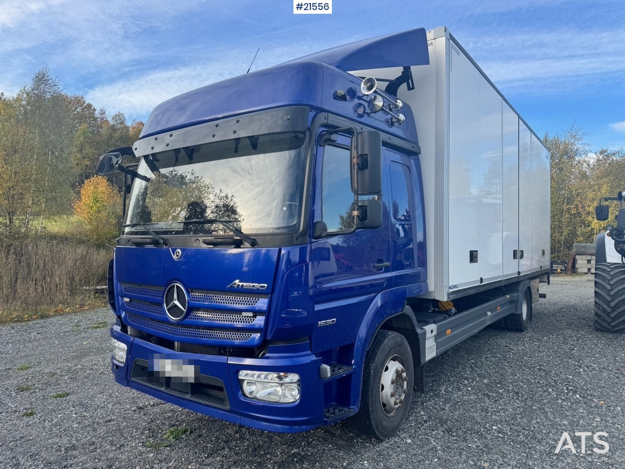 Mercedes Atego 1530 Skapbil m/ Full Sideåpning - Φορτηγό κόφα: φωτογραφία 1 Mercedes Atego 1530 Skapbil m/ Full Sideåpning - Φορτηγό κόφα: φωτογραφία 1