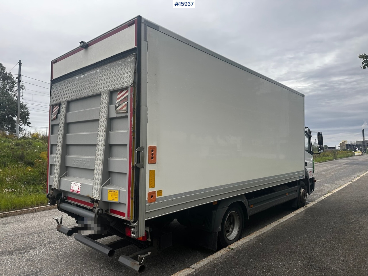 Mercedes Atego - Φορτηγό κόφα: φωτογραφία 5 Mercedes Atego - Φορτηγό κόφα: φωτογραφία 5