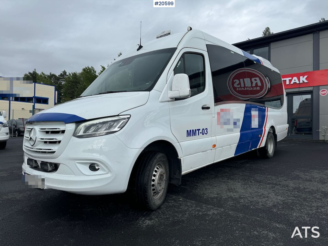 Μικρό λεωφορείο, Επιβατικό βαν Mercedes Sprinter: φωτογραφία 12